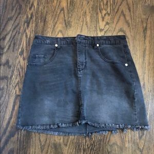Denim skirt by Wild Fable.
